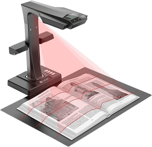 CZUR ET24 Pro Professional 24MP Book Scanner with HDMI HD Document Scanner A3