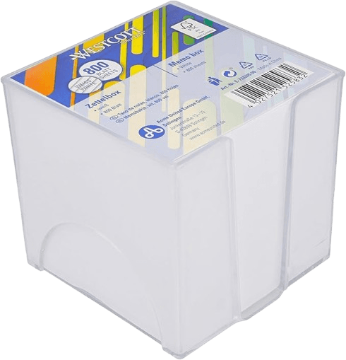 Westcott Note Pad White 800 Sheets in Note Box | Notepad